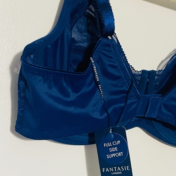 Fantasie Fusion Lace Bra in French Navy - Picture 5 of 9
